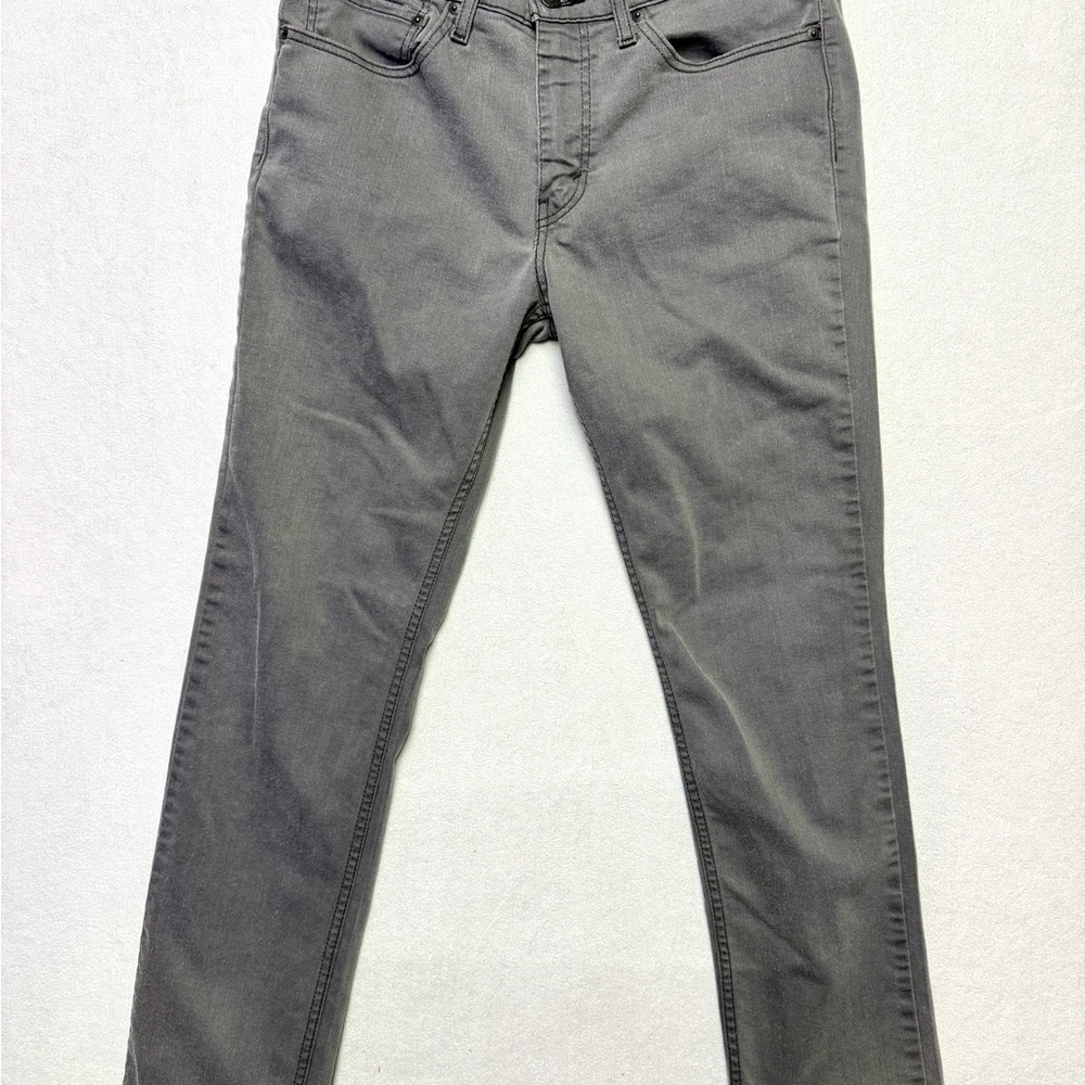 Levi's Men's Slim Jeans in Charcoal Gray